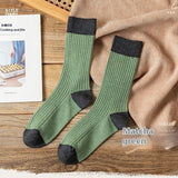 Women's Mori Mid-Calf Contrast Socks