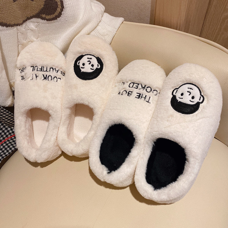 Nordic Cartoon Cotton Slippers for the Home