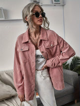 Chic Loose-Fit Lapel Jacket
