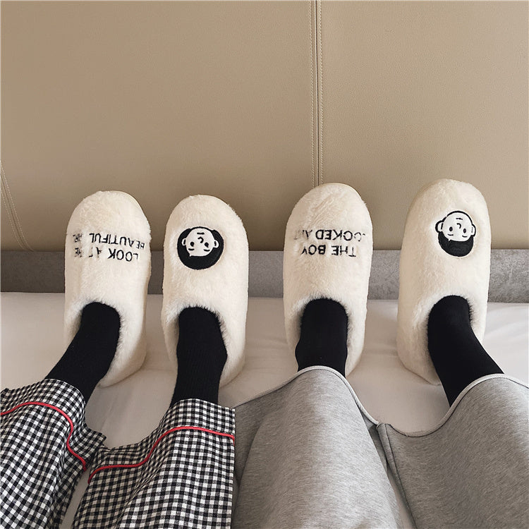 Nordic Cartoon Cotton Slippers for the Home