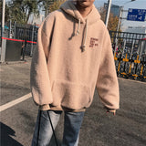 Повседневный свитер с капюшоном из овечьей шерсти