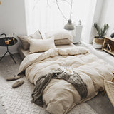 Nordic Washed Cotton Bedding Set