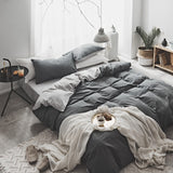 Nordic Washed Cotton Bedding Set
