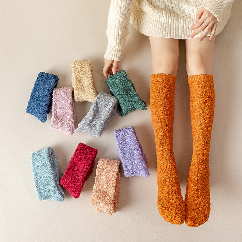 Women’s Lint-Free Coral Fleece Socks
