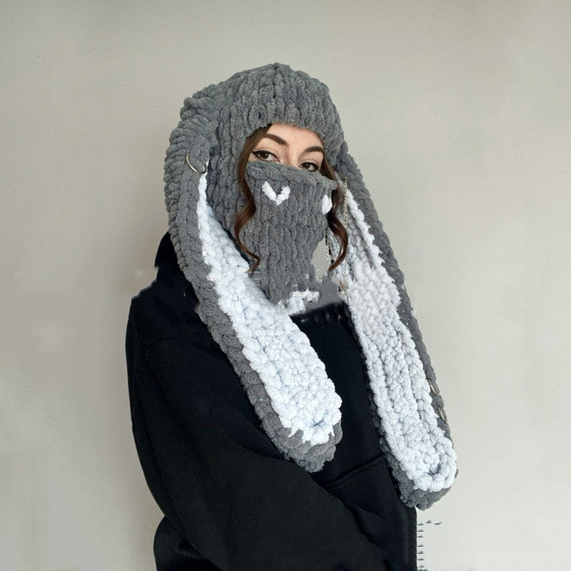 Hand-Woven Heavy Wool Warm Hat
