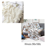 European Style Air Conditioner Sofa Cover Blanket