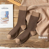 Women's Mori Mid-Calf Contrast Socks