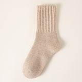 Cozy Fleece-Lined Terry Socks