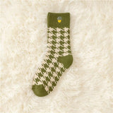 Женские утолщенные зимние носки на флисовой подкладке