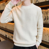 Modern Round-Necked Loose-Fit Sweater
