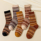 Damstrumpor med dubbelnål till mitten av vaden