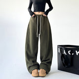 Winter Wide-Legged Cashmere Pants