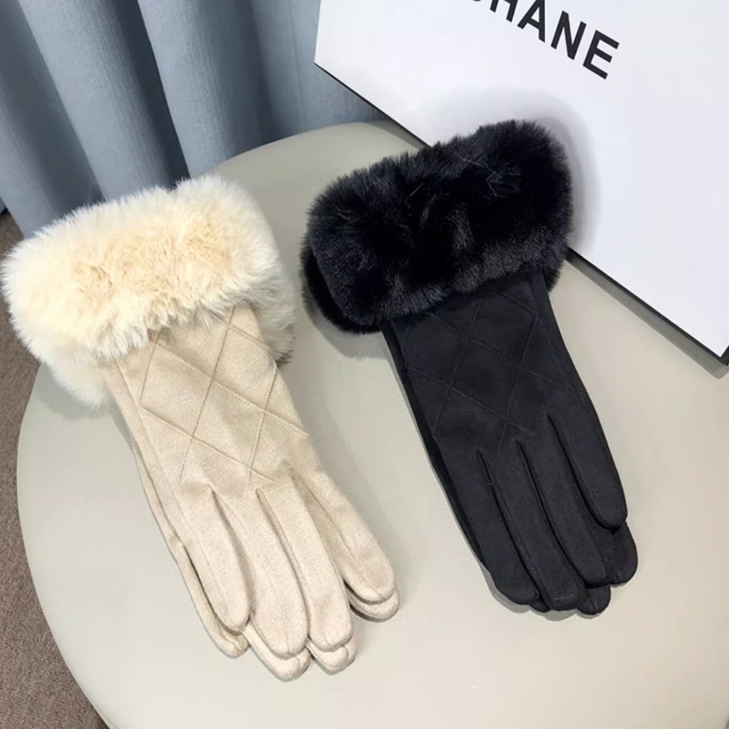 Winter Gloves with Fleece Lining for Touch Screens