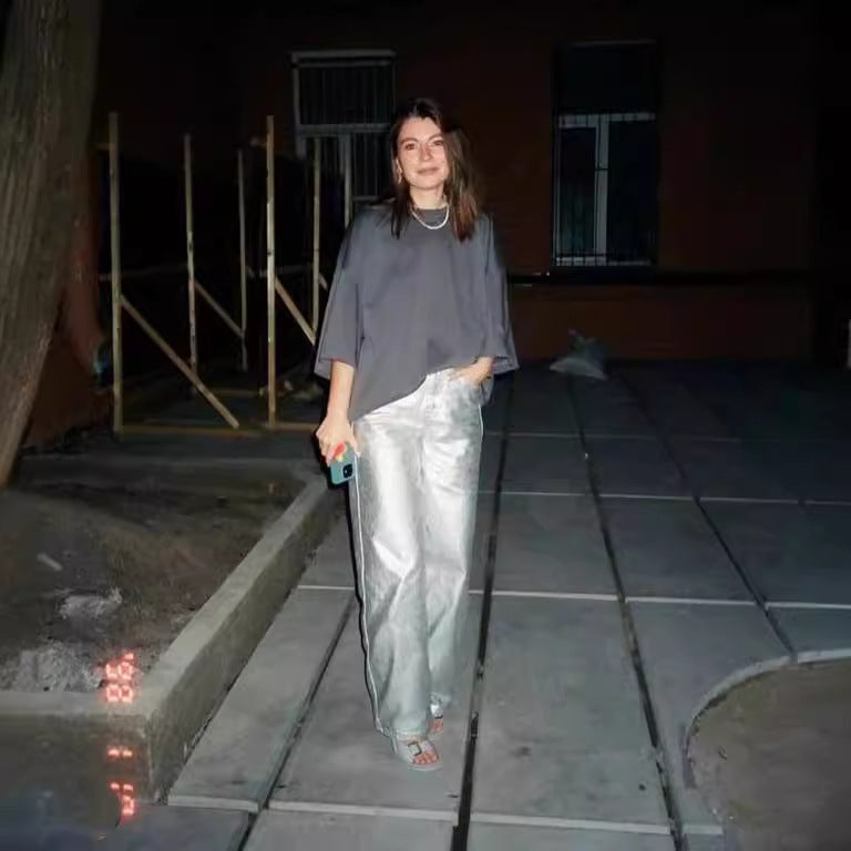 Easy Fashion Pants with Wide Legs