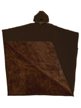Hooded Woolen Cloak Top