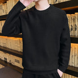 Modern Round-Necked Loose-Fit Sweater