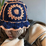Vintage Knitted Fisherman Turban Hat