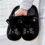 Adorable Cat Soft Indoor Slippers