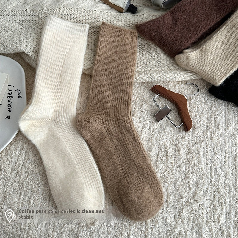 Women's Thick Mid-Calf Autumn & Winter Socks