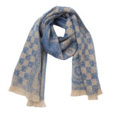 Versatile Paisley Jacquard Winter Scarf