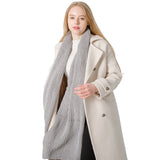 Solid Color Acrylic Woolen Scarf