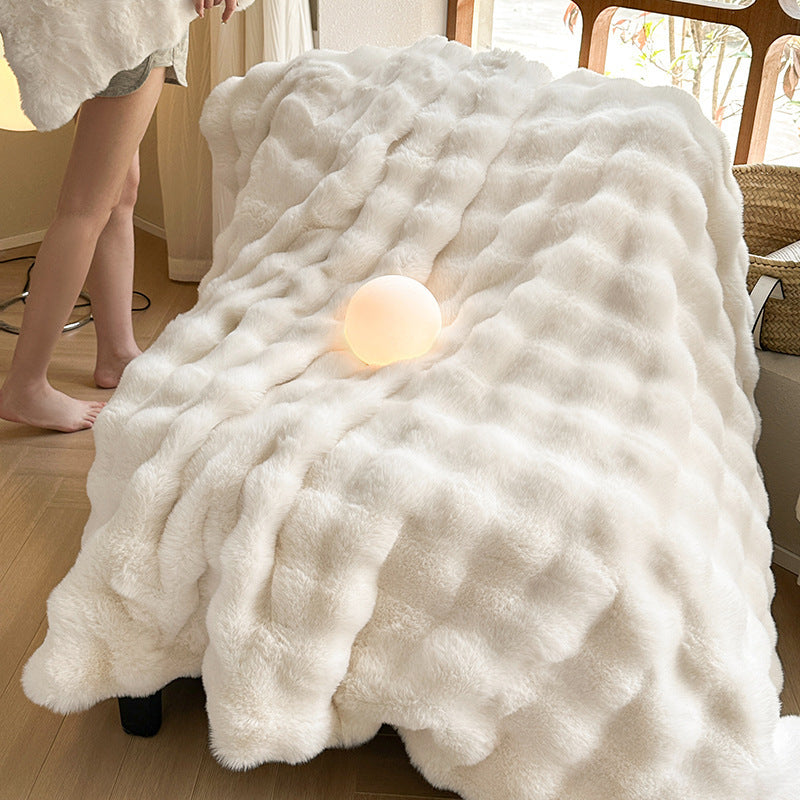 Rex Rabbit Velvet Plush Blanket