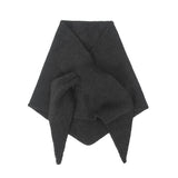 Chic Triangular Wool Shawl Scarf