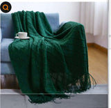 Nordic Imitation Cashmere Sofa Blanket