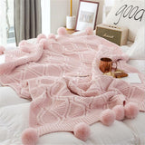 European Style Air Conditioner Sofa Cover Blanket