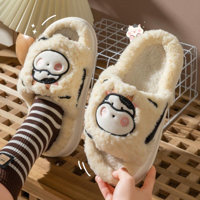 Cozy Cotton Slippers for Fall and Winter