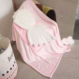 Cute Plush Napping Pillow Blanket