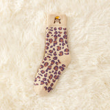 Женские утолщенные зимние носки на флисовой подкладке