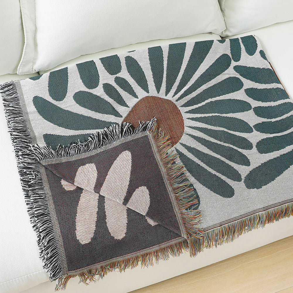 Amerikansk lantlig bomullsgobeläng sofföverkast