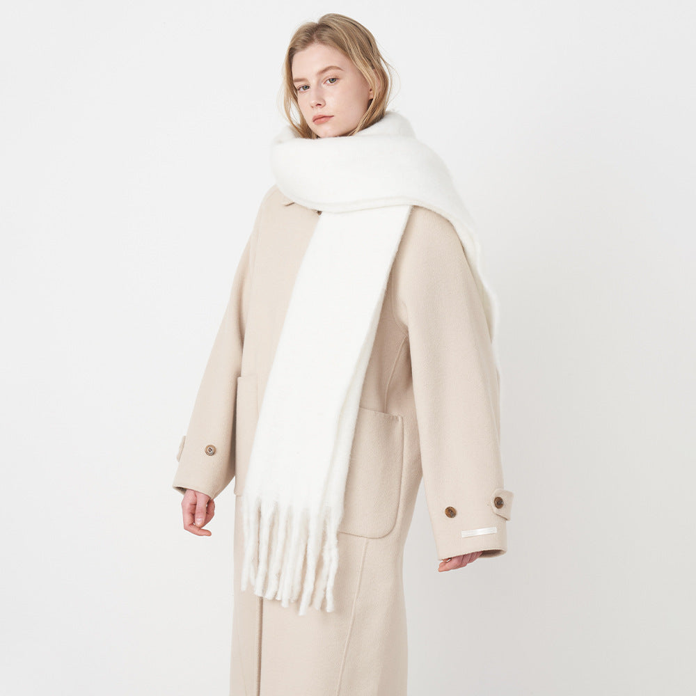 Soft Tassel Cashmere-like Scarf