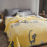 Snowflake Coral Fleece Blanket