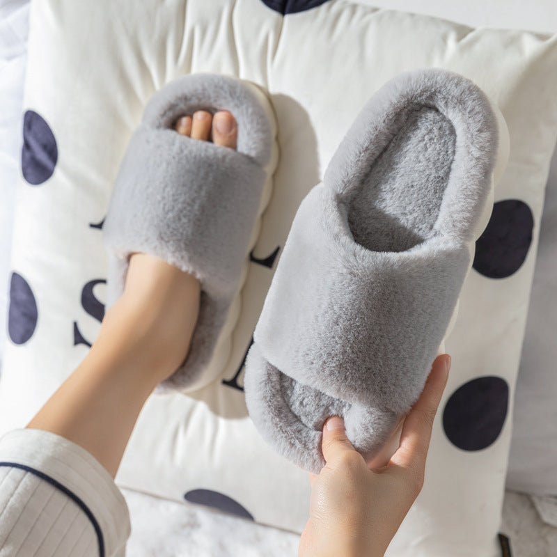 Cozy Home Slippers Made of Warm Cotton