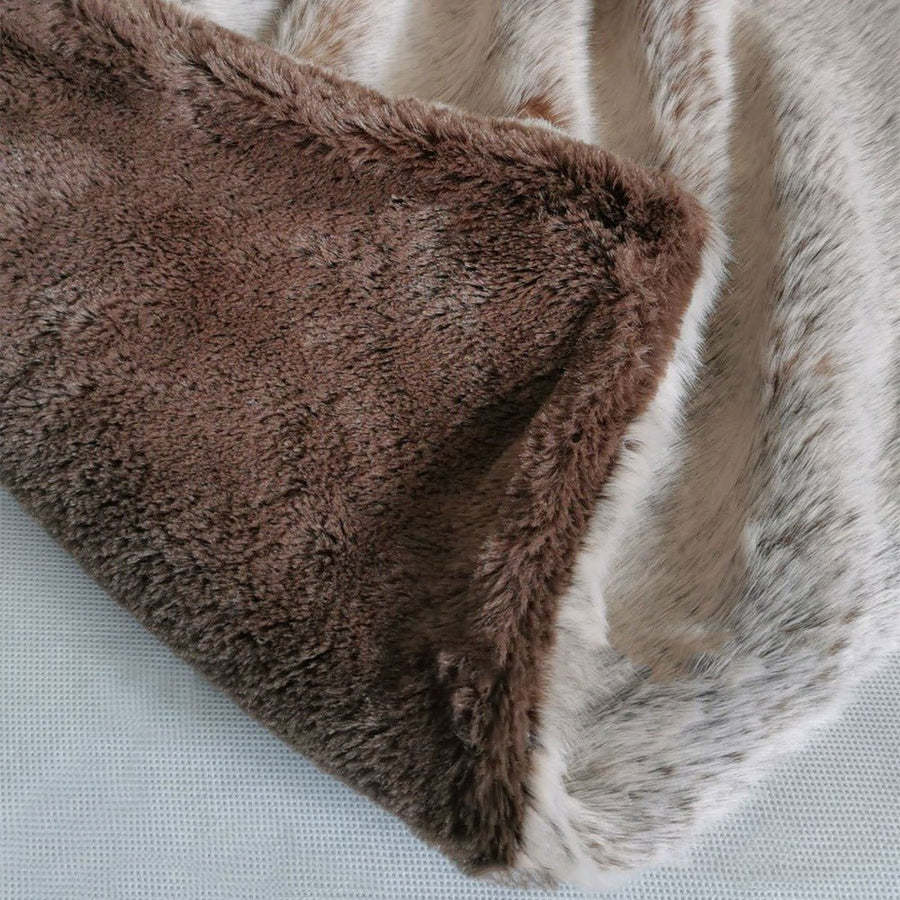 Thickened Double-Layer Wool-Feel Blanket
