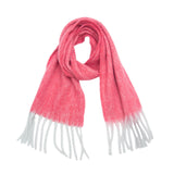 Elegant Thick Tassel Flower Scarf Shawl