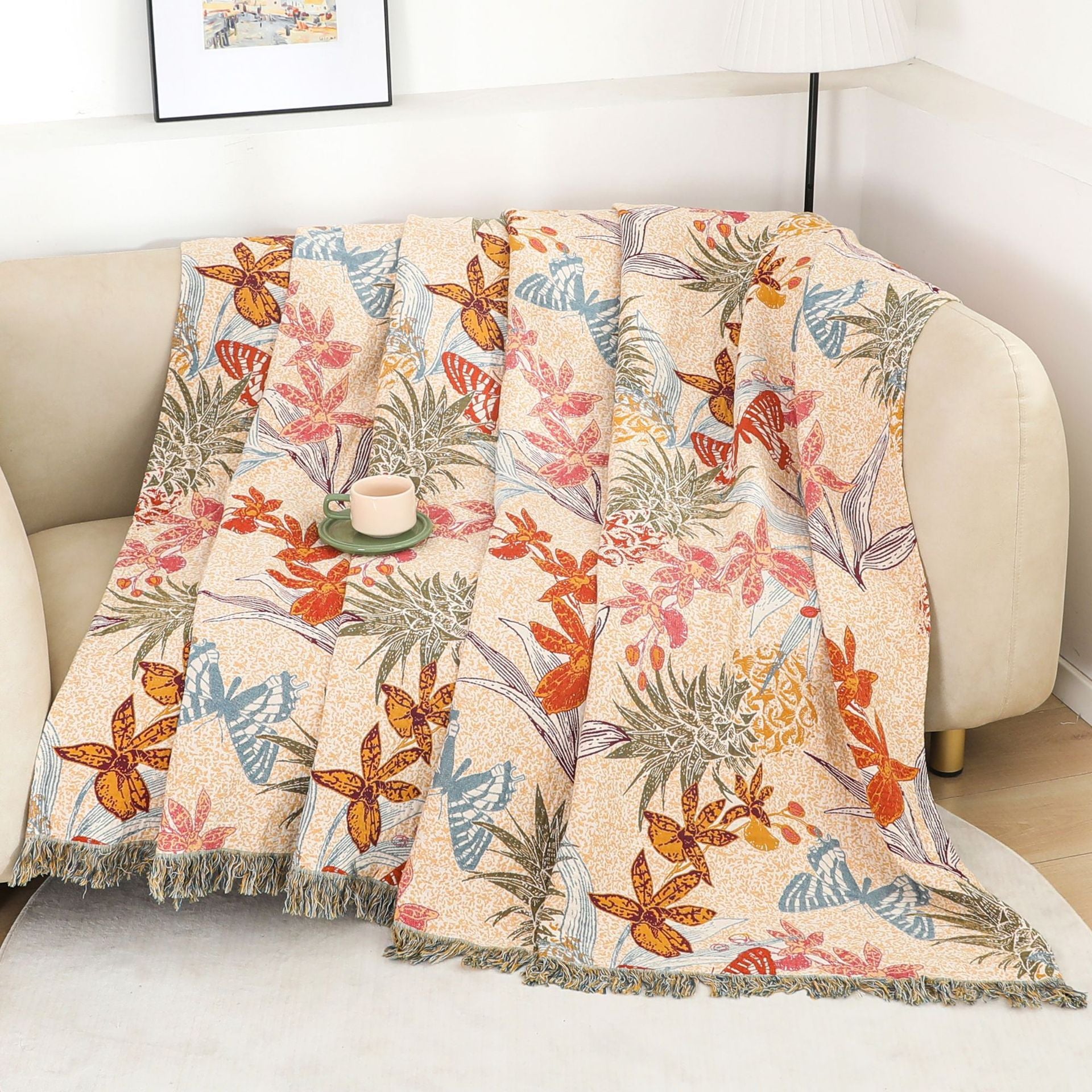 Lightweight Cotton Gauze Summer Blanket