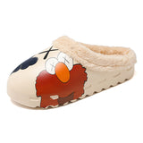 Warm Cotton Slippers with Cartoon Anime