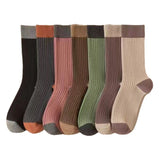 Women's Mori Mid-Calf Contrast Socks
