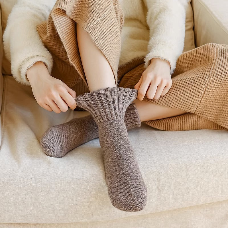 Cozy Knitted Winter Socks