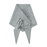 Chic Triangular Wool Shawl Scarf