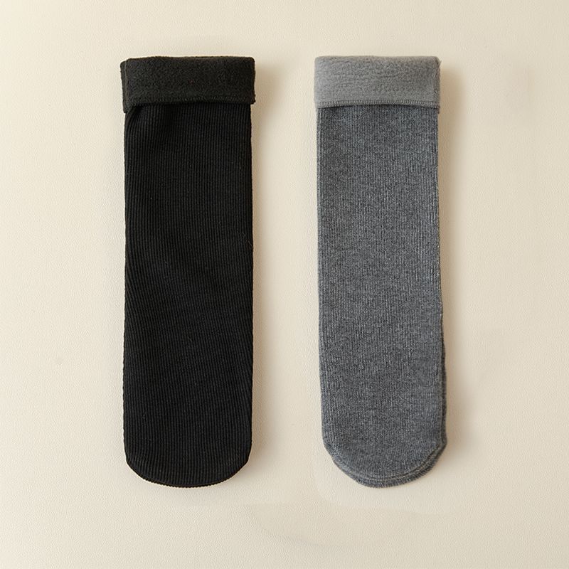 Fleece-Lined Warm Winter Room Socks
