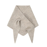 Chic Triangular Wool Shawl Scarf