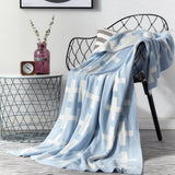 Soft Knitted Blanket for Home and Dorm