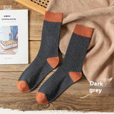 Women's Mori Mid-Calf Contrast Socks