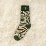 Женские утолщенные зимние носки на флисовой подкладке