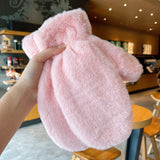 Thick Plush Winter Mittens for Women