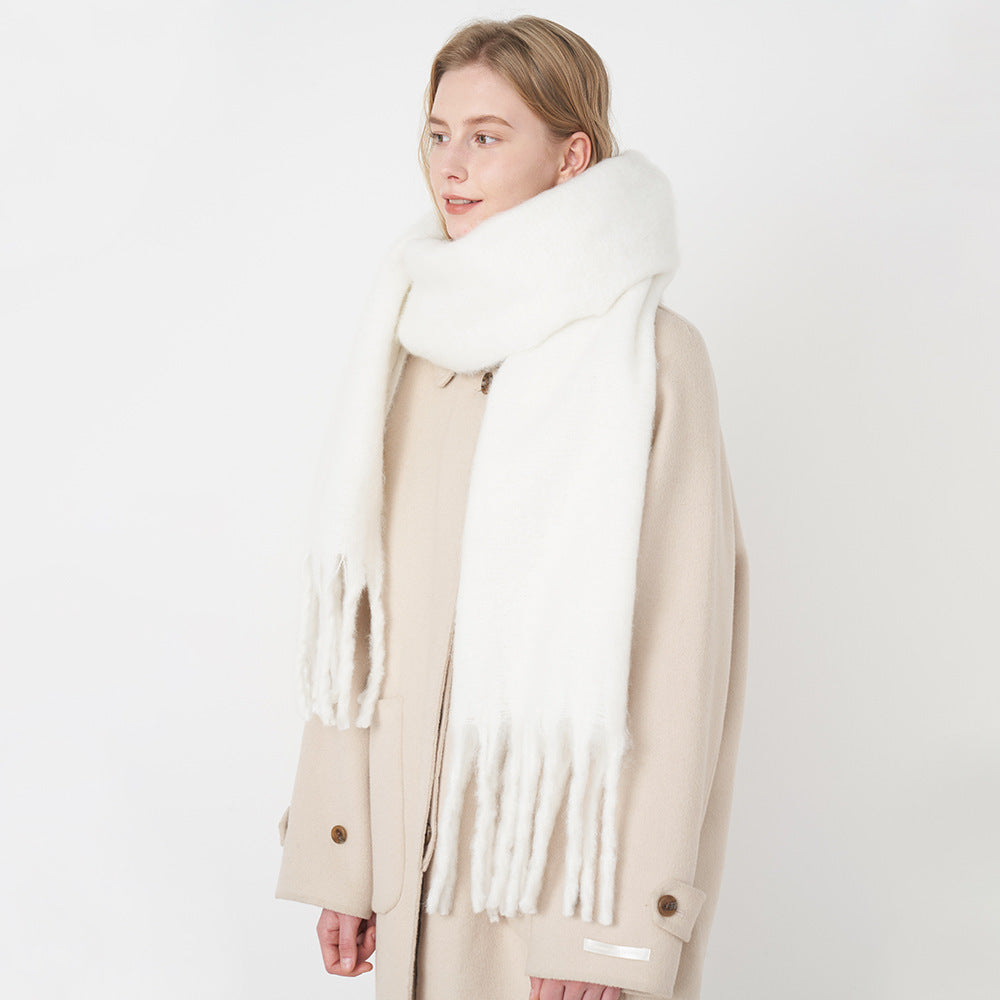 Soft Tassel Cashmere-like Scarf